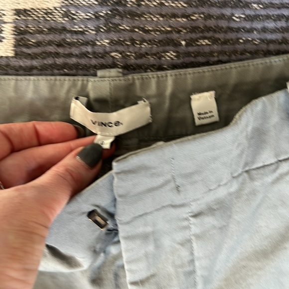 Vince Coin Pocket Bermuda Long Shorts Sea Green - Picture 3 of 5